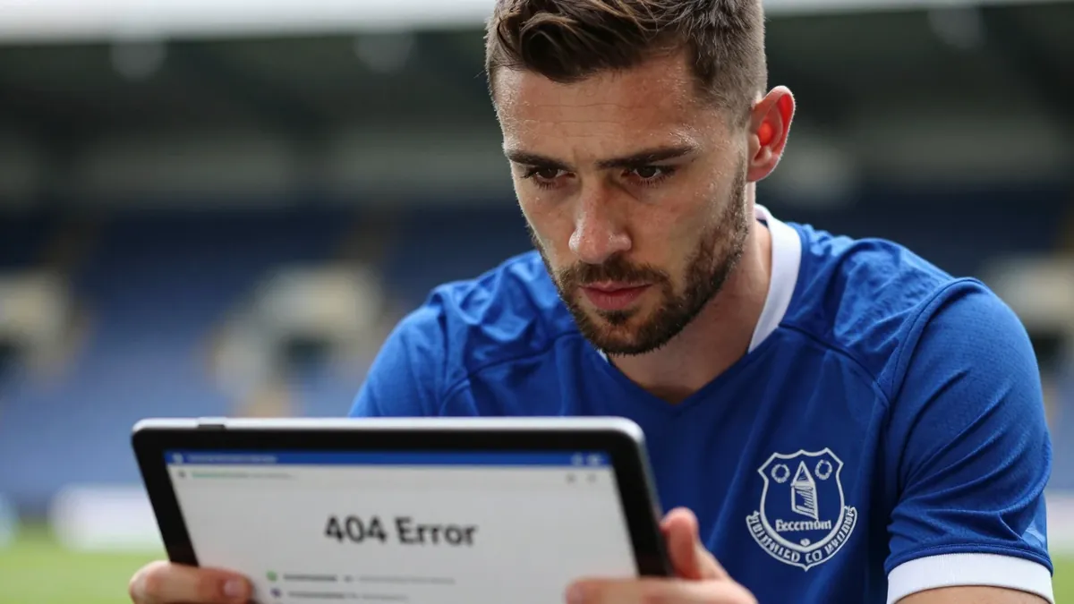 A page on airandspace.si.edu promoting the Bournemouth vs Everton Premier League live stream returned a 'page not found'...