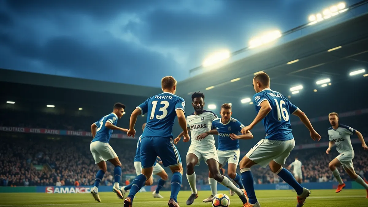 Everton Suffers Narrow Defeat to Tottenham